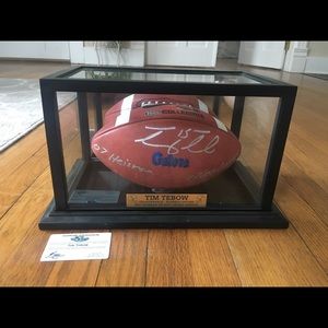 Authentic Tim Tebow Autographed Football